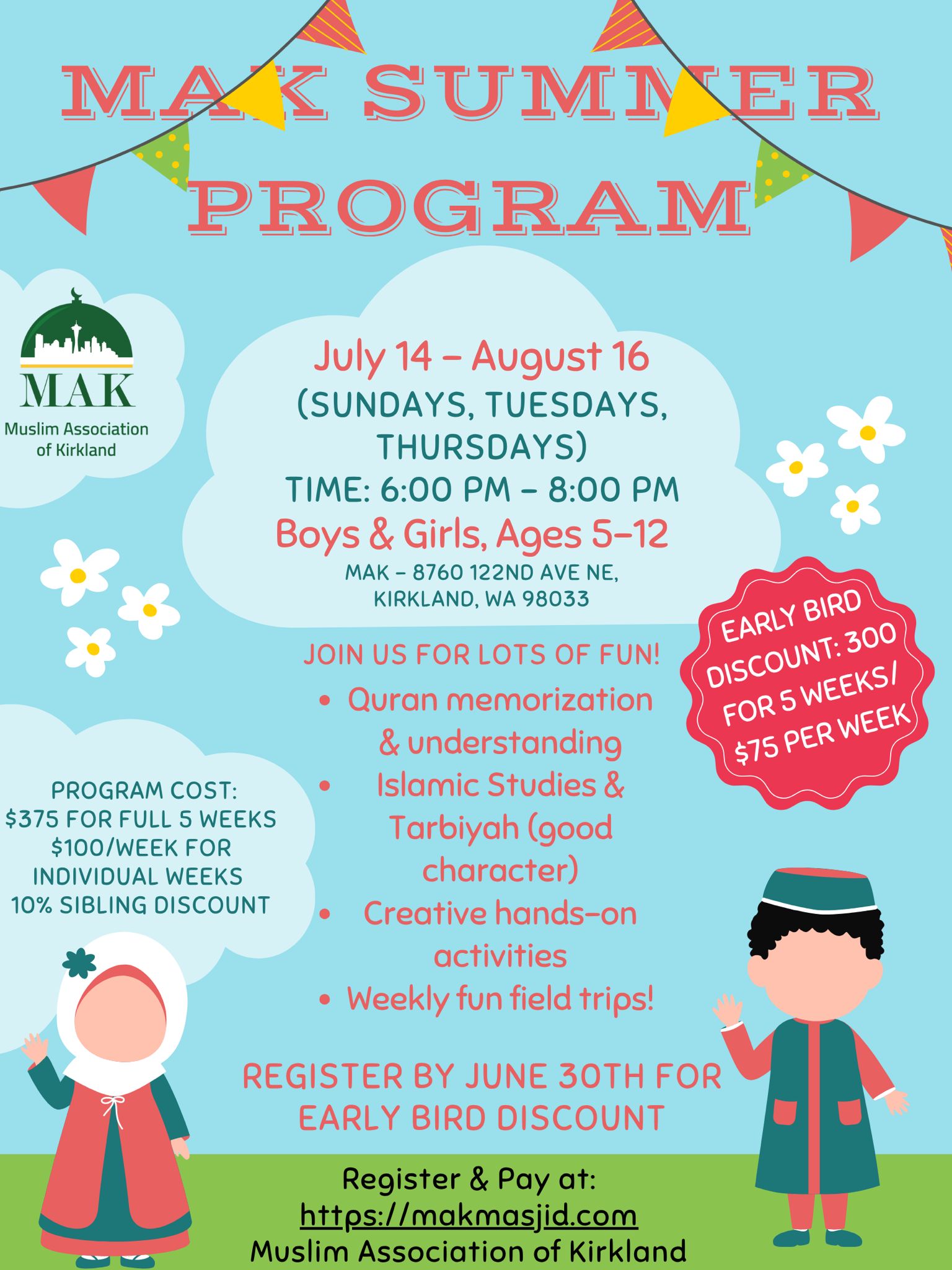 Summer Program Flyer